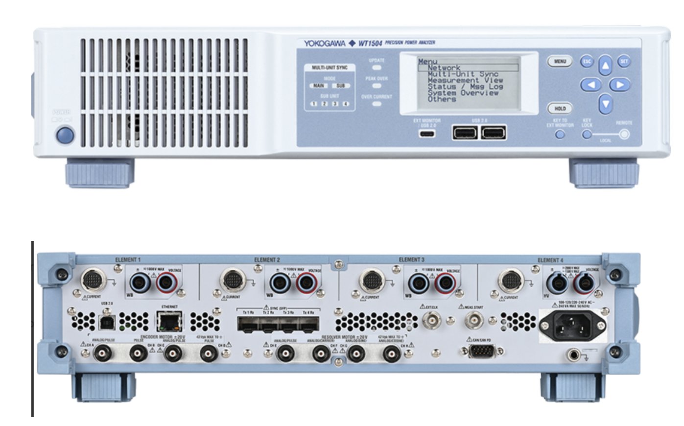 Yokogawa WT1500 Precision Power Analyzer